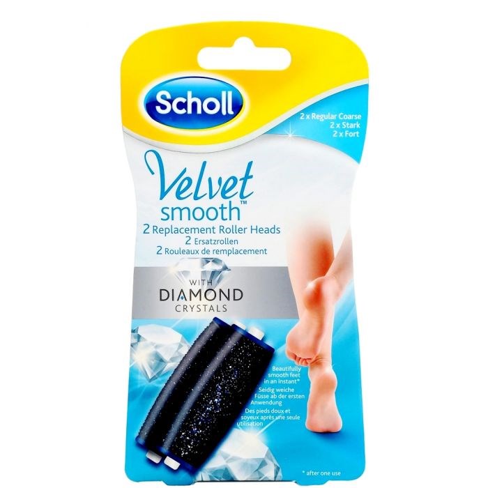ראשי פצירה מתחלפים רכים שול Scholl SOFT TOUCH