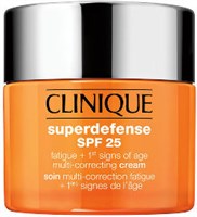 SUPERDEFENSE קרם לחות עם מקדם הגנה SPF25 למראה עור קורן וחסר עייפות מתאים לעור מעורב עד שמן YOUR-PHARM