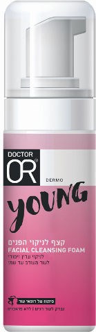 דוקטור עור YOUNG קצף לניקוי הפנים לעור מעורב עד שמן 150 מ