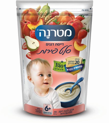 מטרנה דייסת סלט פירות 6+ חודשים