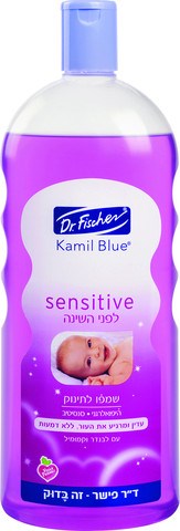 קמיל בלו סנסיטיב לפני השינה שמפו לתינוק 1 ליטר