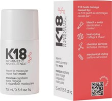 LEAVE-IN MOLECULAR REPAIR K18מסכה ללא שטיפה לתיקון ושיקום מולקולרי של השיער 15 מ"ל YOUR-PHARM