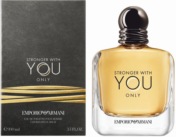EMPORIO ARMANI STRONGER WITH YOU ONLY א.ד.ט לגבר 100 מ