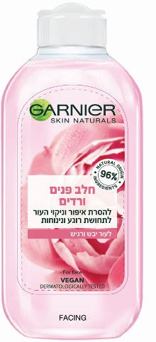 BOTANICAL חלב פנים - ורדים