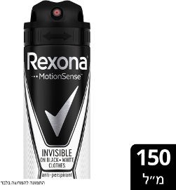 רקסונה דאודורנט ספריי אינביזיבל לגבר