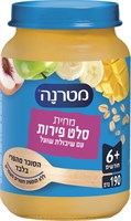 מטרנה מחית סלט פירות עם שיבולת שועל YOUR-PHARM