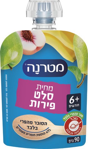מטרנה מחית סלט פירות פאוץ