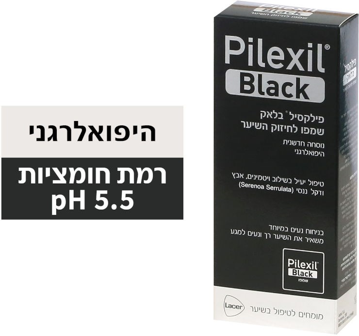 פילקסיל שמפו לגבר לחיזוק השיער 300 מ''ל
