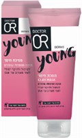 YOUNG מסיכת חימר מנקה וסופחת שומנים לעור מעורב עד שמן YOUR-PHARM