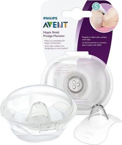 זוג מגיני פטמה אוונט מידה S פיליפס PHILIPS AVENT