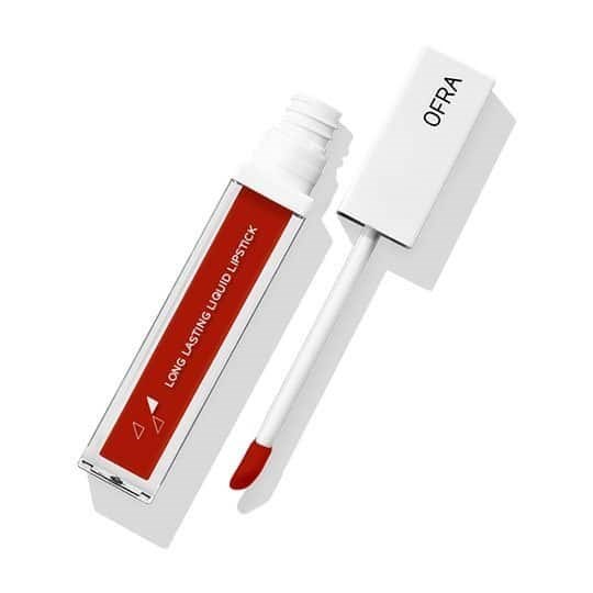 Long Lasting Liquid Lipstick -VERMILLION OFRA שפתון עמיד