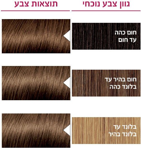 אקסלנס קרם צבע שיער 6 חום בהיר