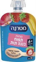 מטרנה מחית תפוח בננה תות פאוץ YOUR-PHARM