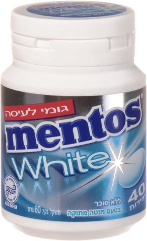 וויט גומי לעיסה ללא סוכר בטעם מנטה מתוקה