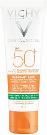 וישי קפיטל סוליי קרם הגנה לפנים למראה מאט 3 ב1 SPF50+
