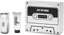 Carolina Herrera 212 VIP סט א.ד.ט + ג'ל רחצה לגבר 100 מ"ל YOUR-PHARM