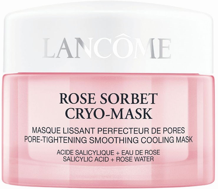 ROSE SORBET לנקום מסכת פנים בעלת אפקט קירור להידוק מראה הנקבוביות והחלקת מראה העור