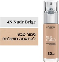 TRUE MATCH מייקאפ בגימור טבעי N4 YOUR-PHARM