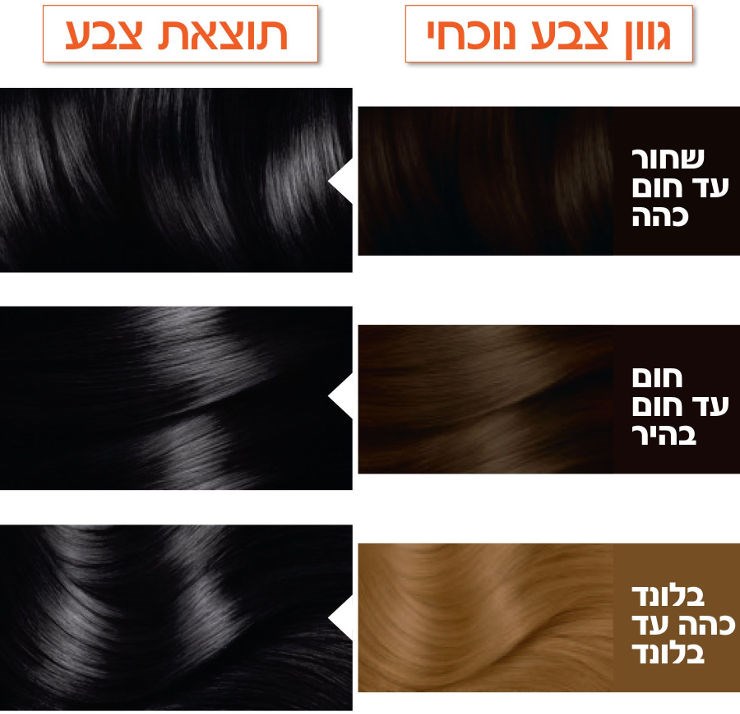 צבע לשיער קולור נטורלס 1 שחור טבעי