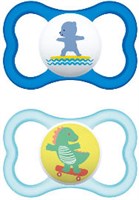 אייר מוצץ סיליקון 6+ כחול YOUR-PHARM